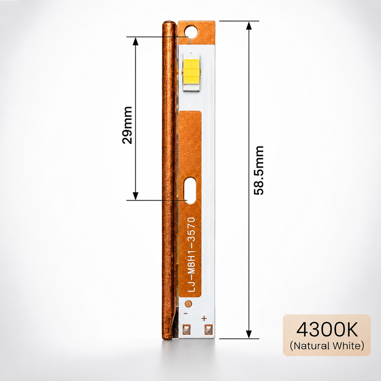 چیپ ال ای دی هدلایت ام هشت اچ یک نور نچرال 60 وات | M8 H1D 4300K